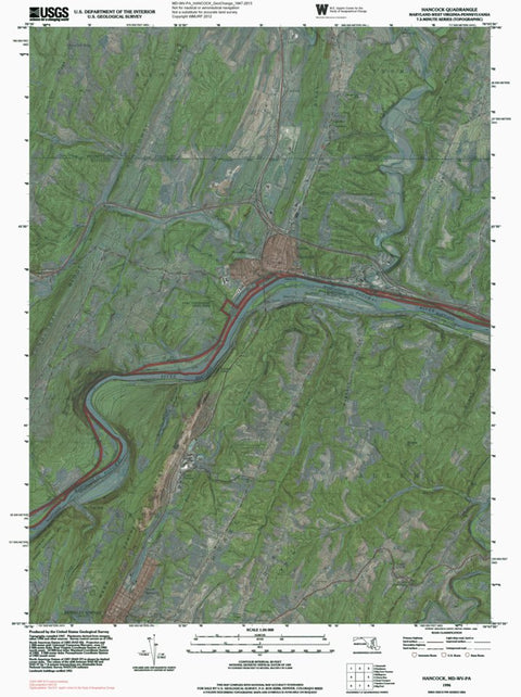 MD-WV-PA-HANCOCK: GeoChange 1947-2013 Preview 1
