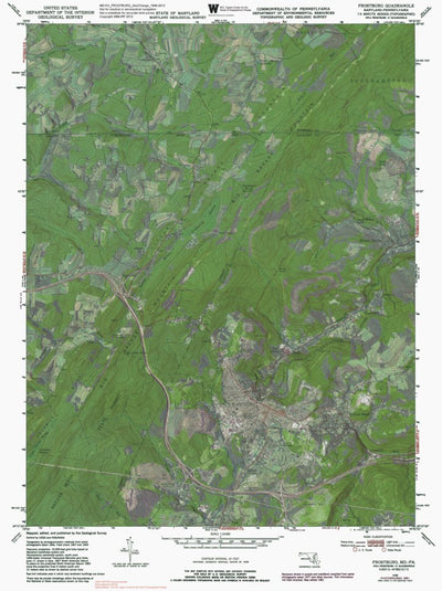 MD-PA-FROSTBURG: GeoChange 1946-2013 Preview 1