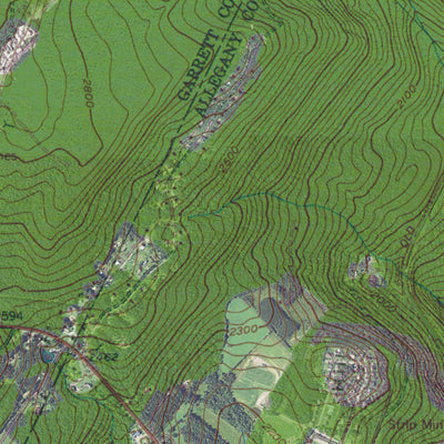 MD-PA-FROSTBURG: GeoChange 1946-2013 Preview 2