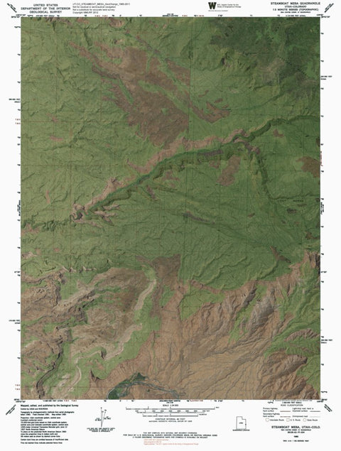 UT-CO-STEAMBOAT MESA: GeoChange 1980-2011 Preview 1