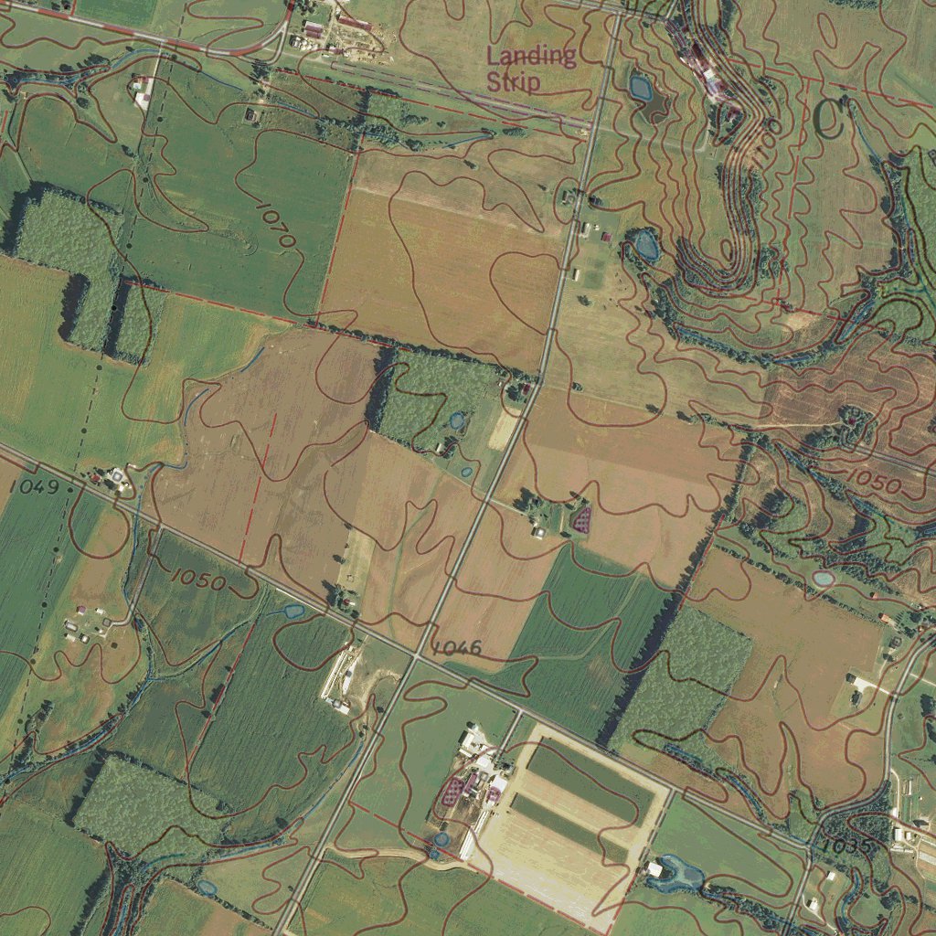 OH-SUGAR TREE RIDGE: GeoChange 1959-2013 Map by Western Michigan ...