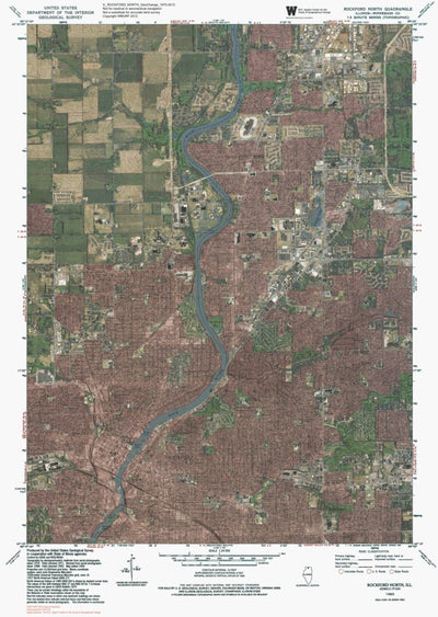 IL-ROCKFORD NORTH: GeoChange 1970-2012 Preview 1