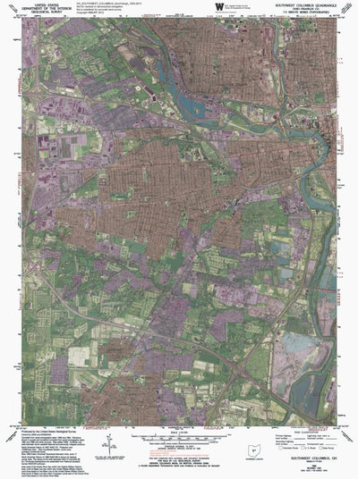 OH-SOUTHWEST COLUMBUS: GeoChange 1953-2013 Preview 1