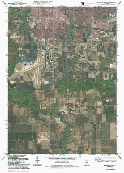 IL-ROCKFORD SOUTH: GeoChange 1970-2012 Preview 1