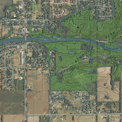 IL-ROCKFORD SOUTH: GeoChange 1970-2012 Preview 2