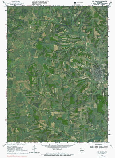 WI-NEW GLARUS: GeoChange 1961-2013 Preview 1