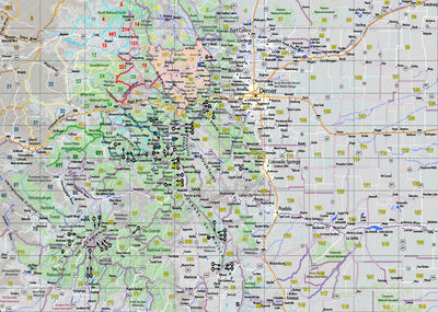 2025 Colorado Hunt Maps – GMU 18, 27, 28, 37, 181, 371 Maps Bundle Preview 1