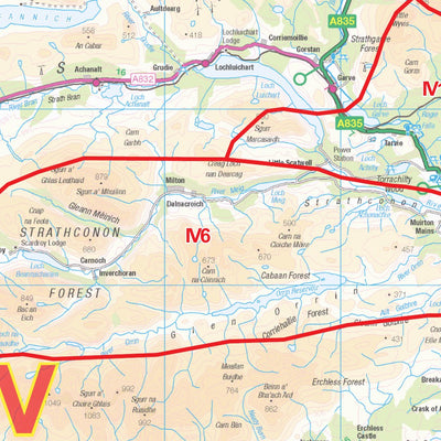 XYZ Postcode District Map - (D6) - North Scotland Preview 2