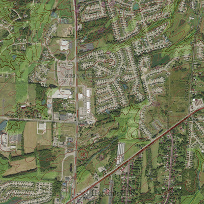 OH-SOUTH LEBANON: GeoChange 1954-2013 Preview 3