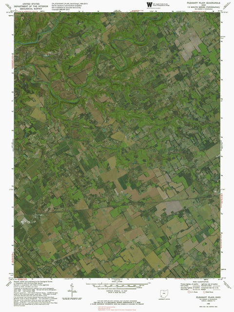 OH-PLEASANT PLAIN: GeoChange 1954-2013 Preview 1