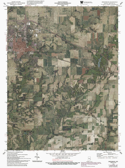 IN-GREENSBURG: GeoChange 1956-2012 Preview 1