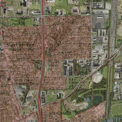 OH-DAYTON NORTH: GeoChange 1954-2013 Preview 2