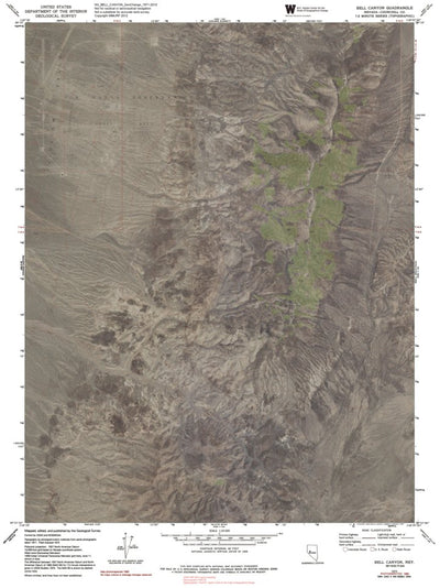 NV-BELL CANYON: GeoChange 1971-2010 Preview 1