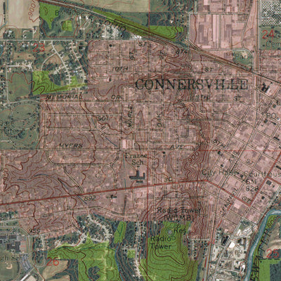 IN-CONNERSVILLE: GeoChange 1953-2012 Preview 3