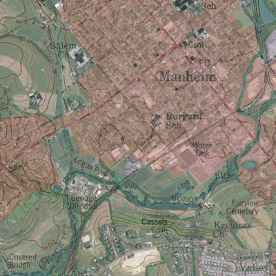 PA-MANHEIM: GeoChange 1951-2013 Preview 3