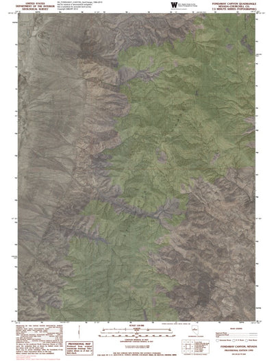 NV-FONDAWAY CANYON: GeoChange 1964-2010 Preview 1