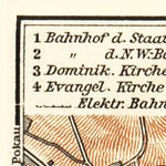 Aussig (Ústí nad Labem) and environs map, 1913 Preview 3