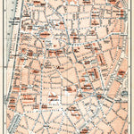 Antwerp (Antwerpen, Anvers), city centre map, 1903 Preview 1