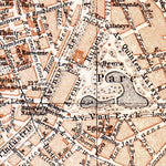 Antwerp (Antwerpen, Anvers) town plan, 1904 Preview 2