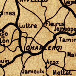 Railway map of Belgium, 1900 Preview 2