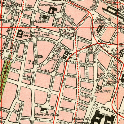 Brussels (Brussel, Bruxelles) town plan, 1920 Preview 3