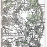 Dyrehave and environs map (Jægersborg Dyrehave in Copenhagen), 1931 Preview 1