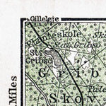 Dyrehave and environs map (Jægersborg Dyrehave in Copenhagen), 1931 Preview 3