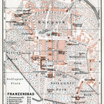Franzensbad (Františkovy Lázně) town plan, 1910 Preview 1