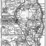Dyrehave and environs map (Jægersborg Dyrehave in Copenhagen), 1910 Preview 1