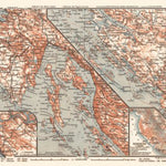 Environs of Sebenico map, 1913 Preview 1