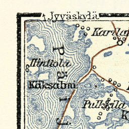 Heinola town plan with Mankala rapids area (to Lahti), 1914 Preview 3