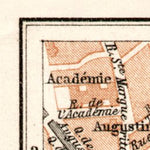 Ghent (Gent), central part map, 1909 Preview 3