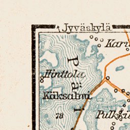 Heinola town plan with Mankala rapids area (to Lahti), 1929 Preview 3