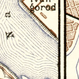 Ivangorod (Jaanilinn) town plan, 1914 Preview 2