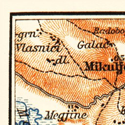 Mostar environs map, 1911 Preview 3