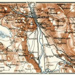 Mostar nearer environs map, 1929 Preview 1