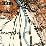 Mostar nearer environs map, 1929 Preview 2