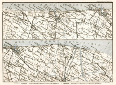 Northern environs of Ostend (Ostende), 1909 Preview 1