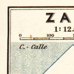 Zadar (Zara) environs map, 1911 Preview 3