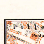 Ragusa (Dubrovnik) town plan, 1911 Preview 3