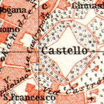 Pola (Pula) town plan and environs map, 1913 Preview 2