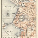 Pola (Pula) town plan and environs map, 1929 Preview 1