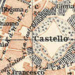 Pola (Pula) town plan and environs map, 1929 Preview 2