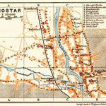 Mostar town plan, 1911 Preview 1
