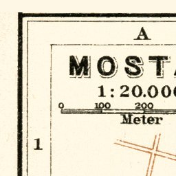 Mostar town plan, 1929 Preview 3
