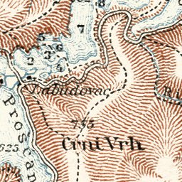 Plitvice Lakes map, 1929 Preview 2