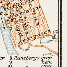 Borgå (Porvoo) town plan, 1929 Preview 2