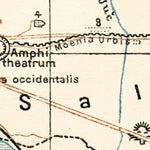 Salonae (Solin, Salona) town plan, 1929 Preview 2