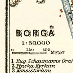 Borgå (Porvoo) town plan, 1914 Preview 2