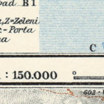 Split (Spalato) town plan, 1929 Preview 2